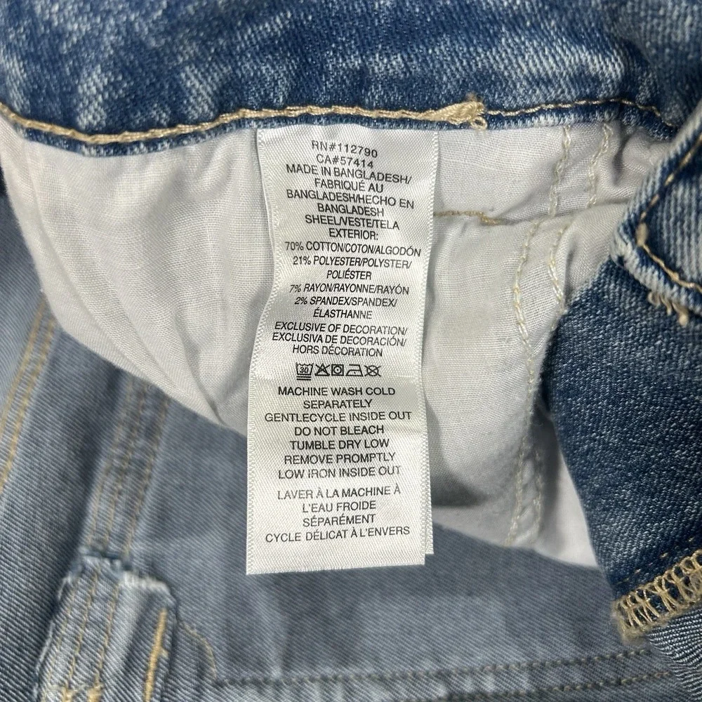 NWT True Religion Mens Rocco SN Flap Shorts Light Wash Size 36 Relaxed‎ Skinny